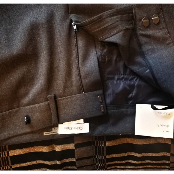 NWT Calvin Klein suit pants - Picture 3 of 4